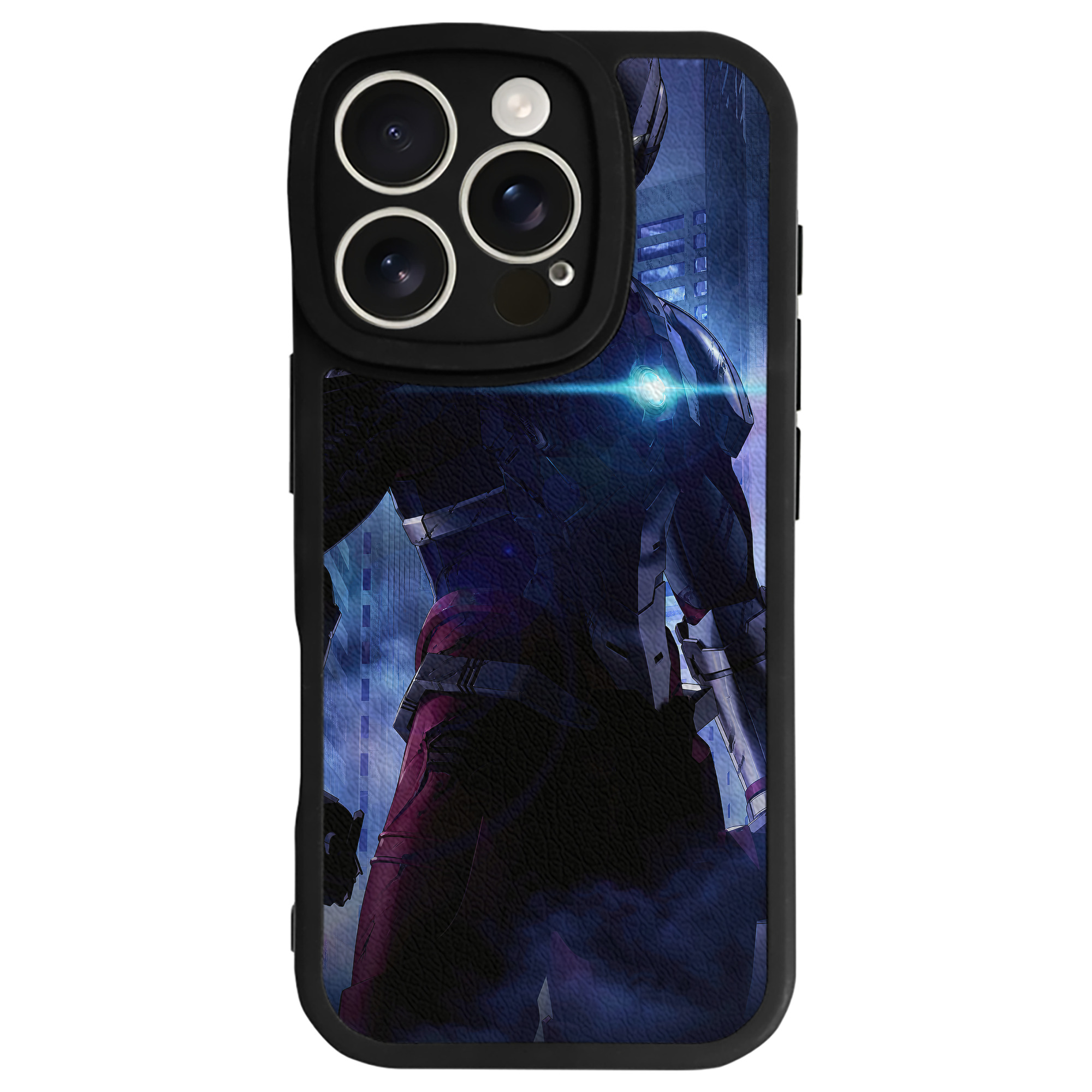 （画像用） ウルトラマン Ultraman 【iPhone 16シリーズ対応】シリコンスマホケース（レザー調） 材質：シリコン